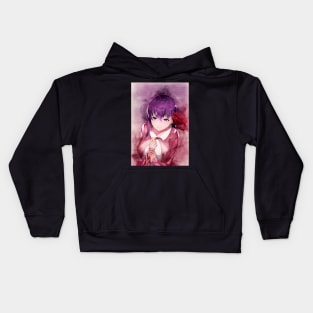 Matou Sakura Anime Watercolor Kids Hoodie